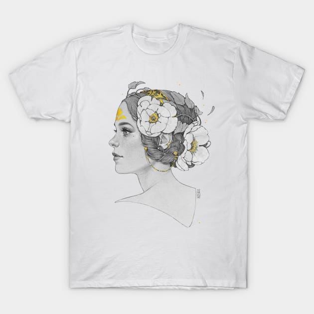 Floral beauty T-Shirt by Dimary